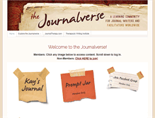 Tablet Screenshot of journalverse.com